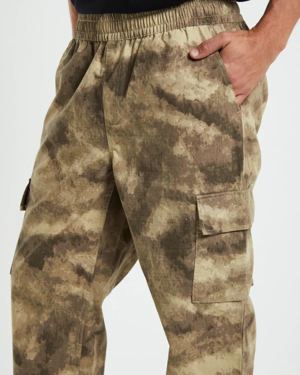 New TAIKAN Abstract Camo Cargo Pants