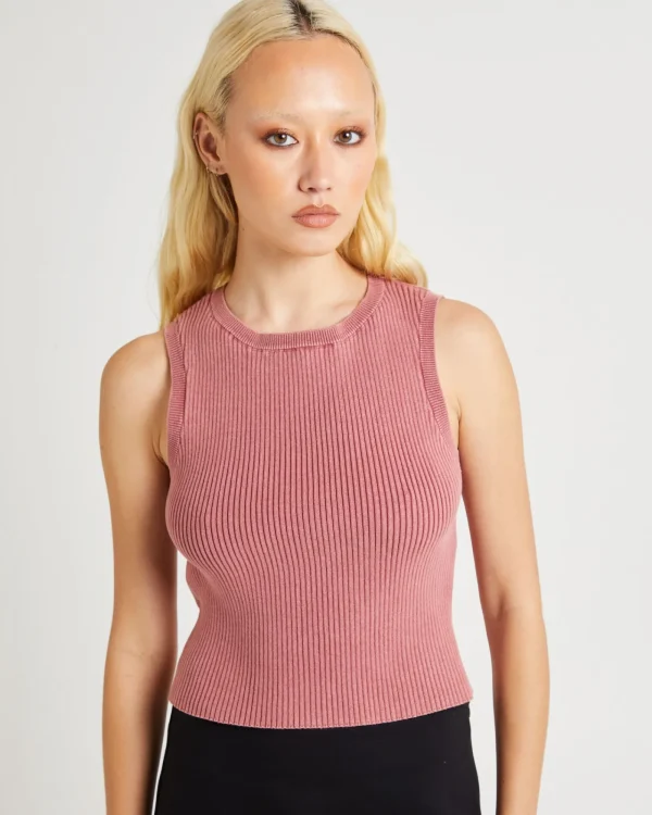 Sale INSIGHT Acid Rave Rib Knit Top