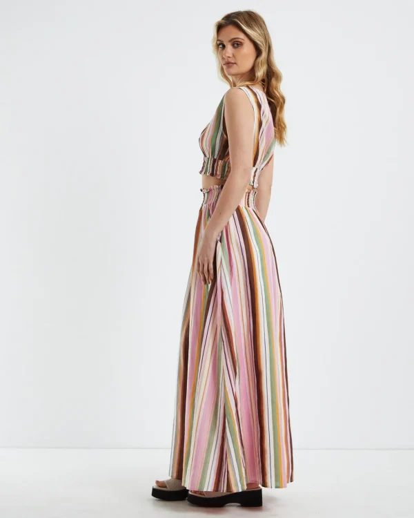 Fashion CHARLIE HOLIDAY Addy Top Multi Stripe