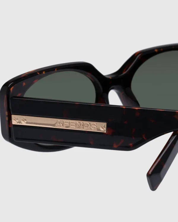 New LE SPECS Afends X Persona Sunglasses Tort