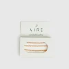 Cheap AIRE Metal Rope Chain Gold