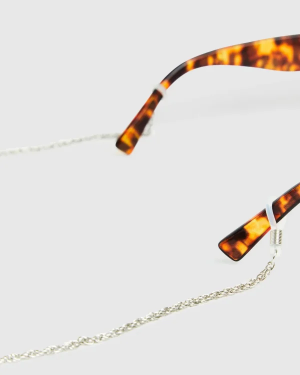 Hot AIRE Metal Rope Chain Silver