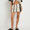 Clearance SNDYS Alba Mini Skirt In Black Print