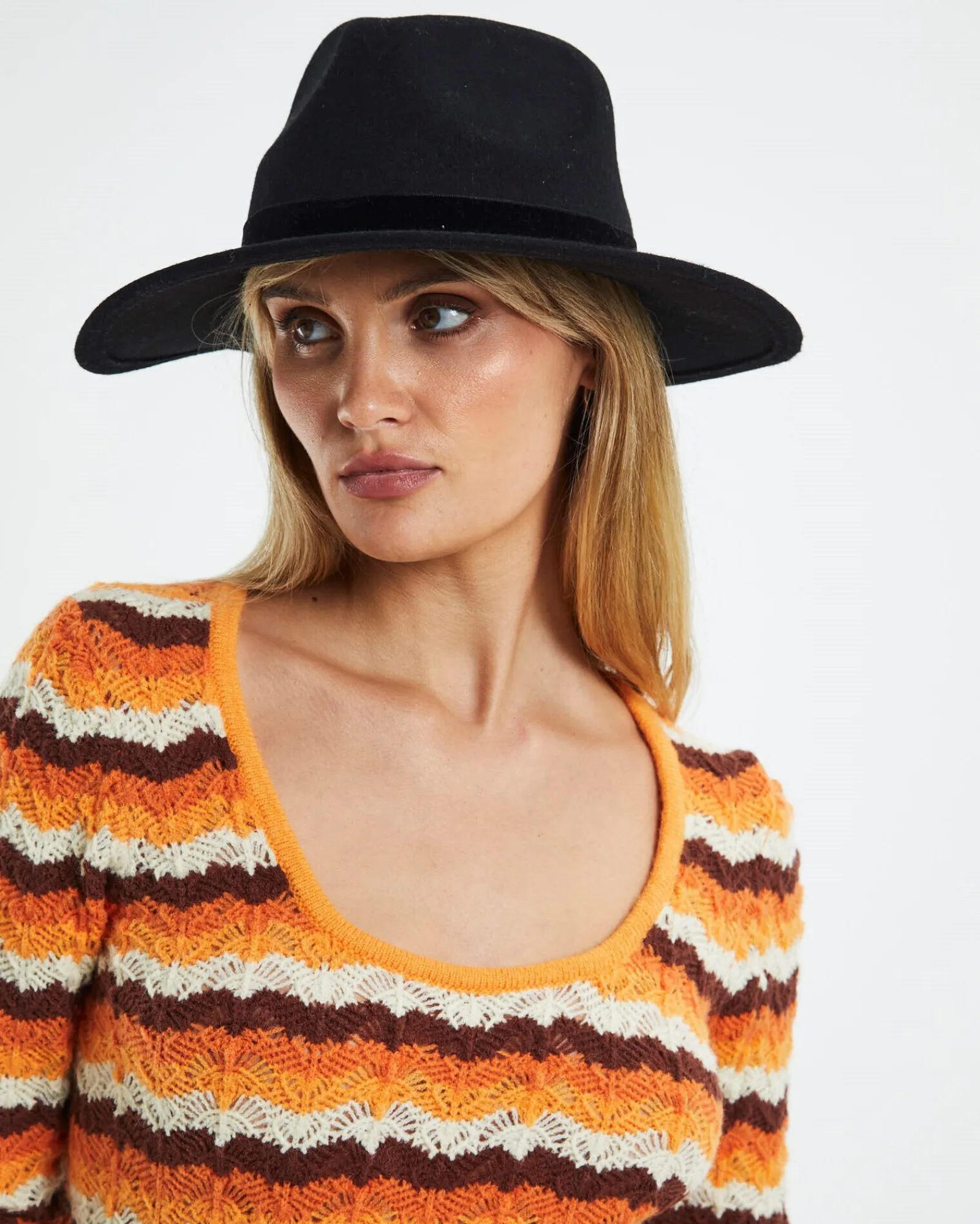 amara_felt_hat_black_0.webp Cheap SUBTITLED Amara Felt Hat Black