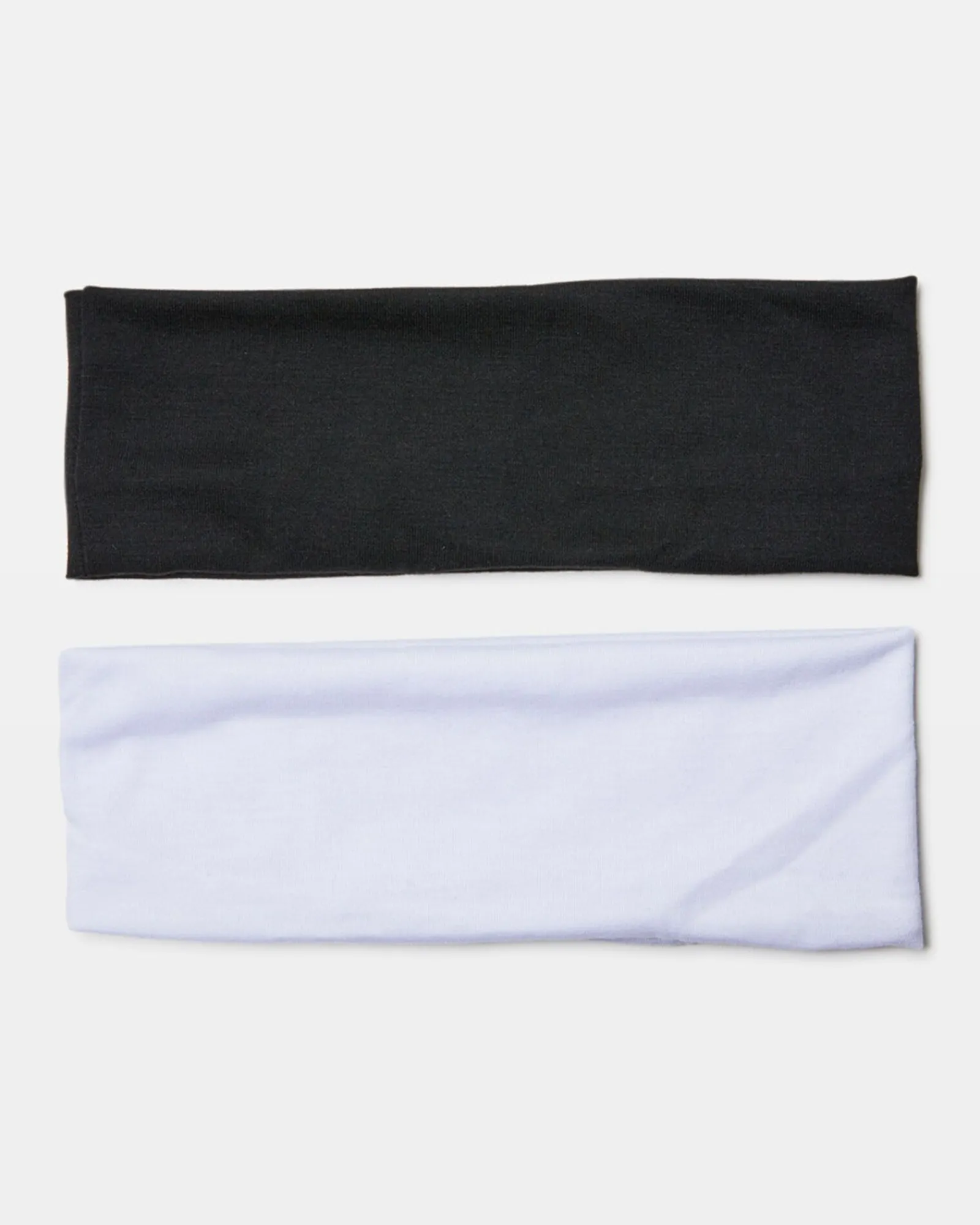 amber_jersey__piece_headb_2.webp Shop SUBTITLED Amber Jersey 2 Piece Headband Set Black/White