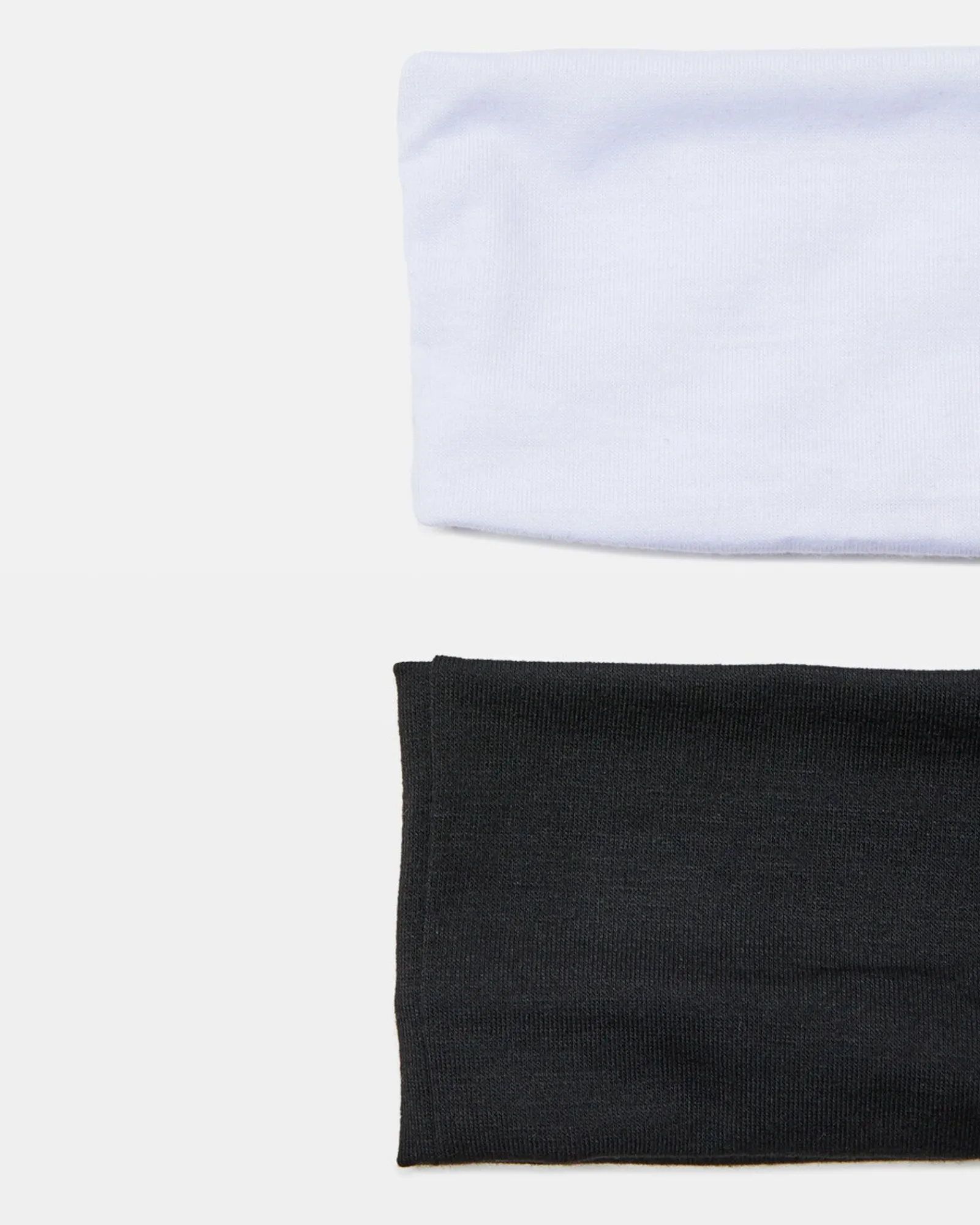 amber_jersey__piece_headb_5.webp Shop SUBTITLED Amber Jersey 2 Piece Headband Set Black/White