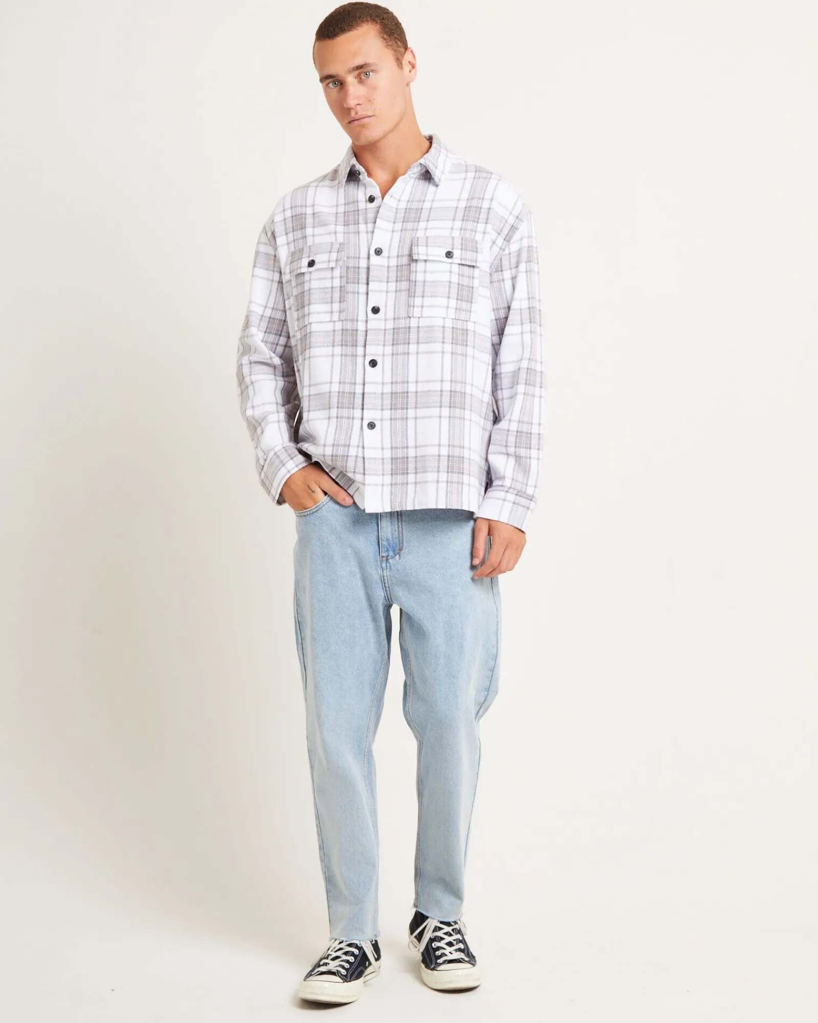 americano_long_sleeve_shi_2-1.webp Hot BLACK NOISE WHITE RAIN Americano Long Sleeve Shirt
