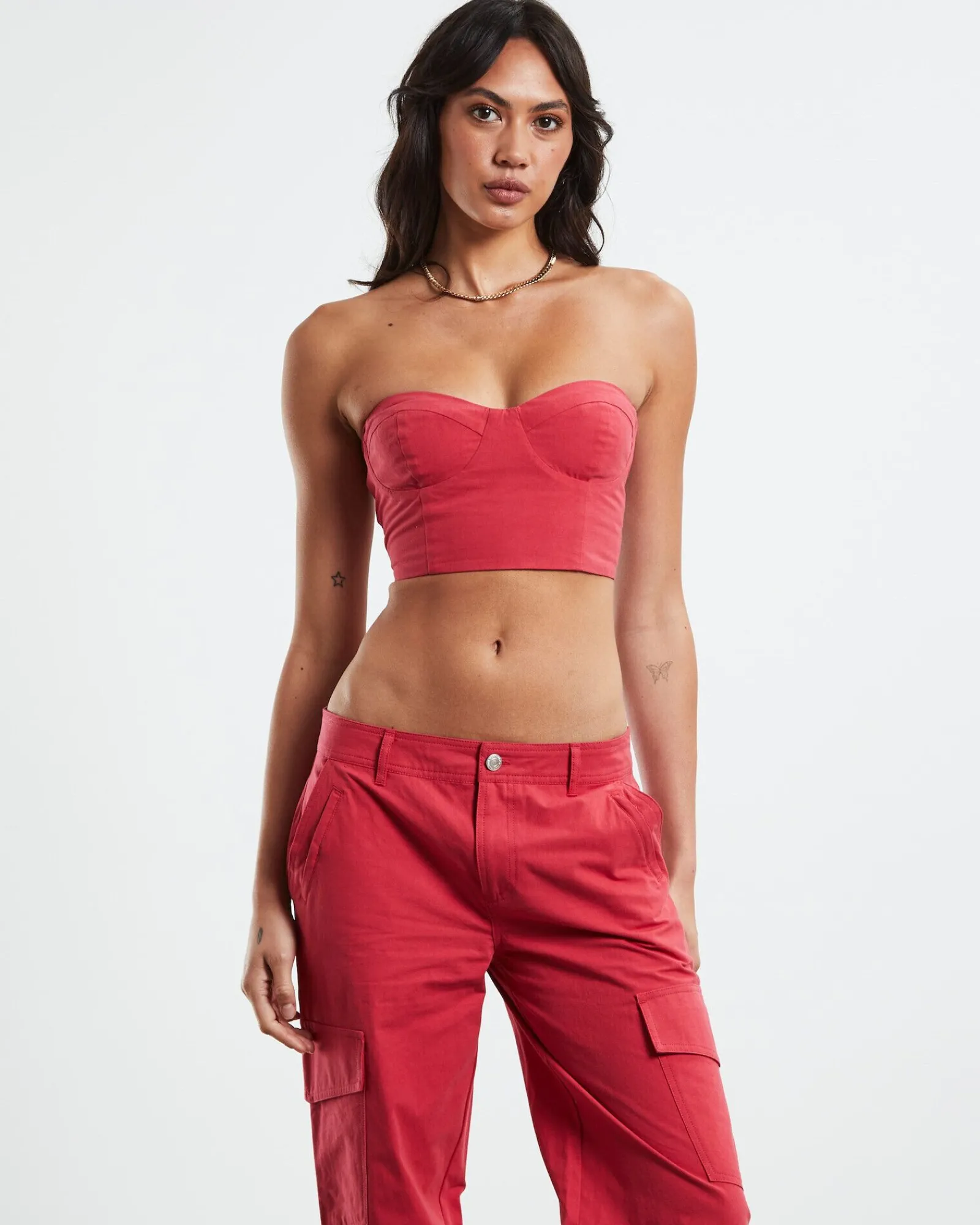 amity_lace_back_corset_re_4.webp Best Sale NEON HART Amity Lace Back Corset Red