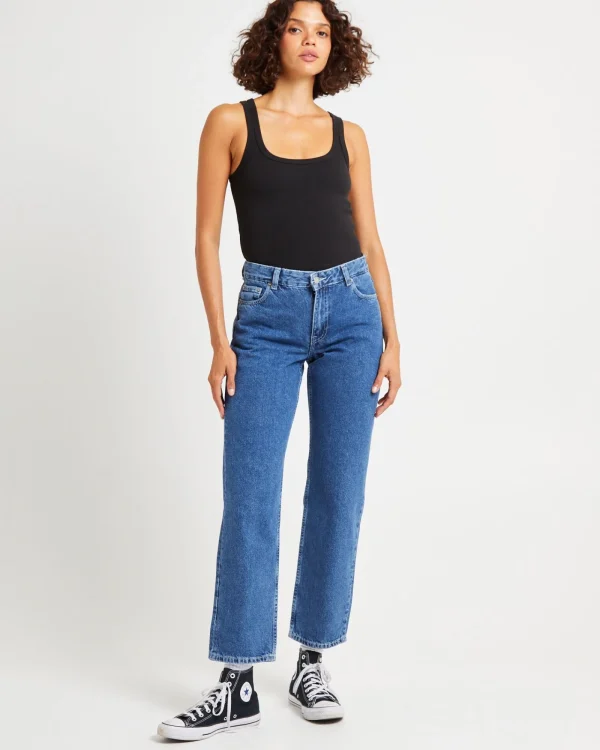 Flash Sale DR DENIM Arch Denim Jeans Pebble Mid Stone
