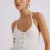 Store SNDYS Arles Dress Off White