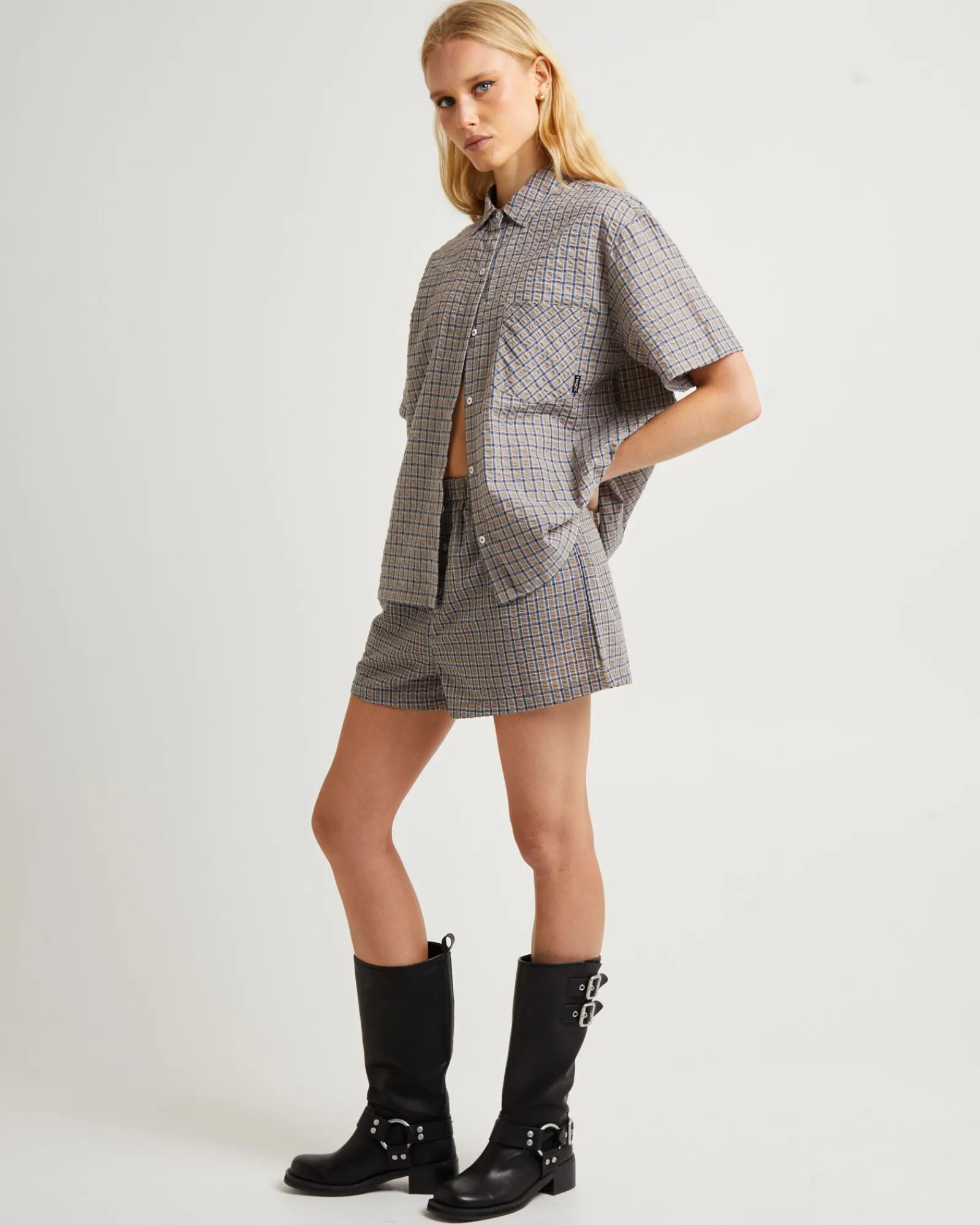 artisan_check_shirt_in_as_3.webp Outlet INSIGHT Artisan Check Shirt In Assorted