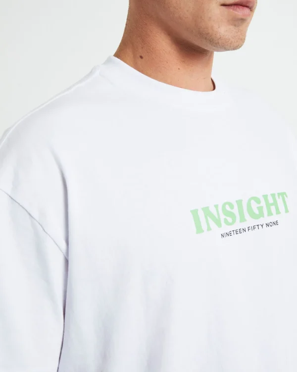 New INSIGHT Atom Short Sleeve T-Shirt In White