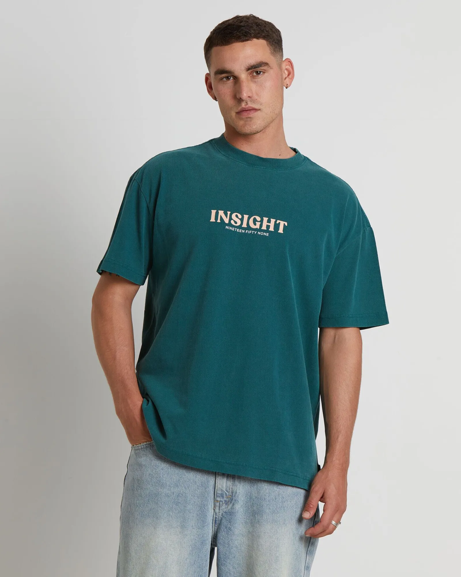 atom_tshirt_pine_green_0.webp Best Sale INSIGHT Atom T-Shirt Pine Green