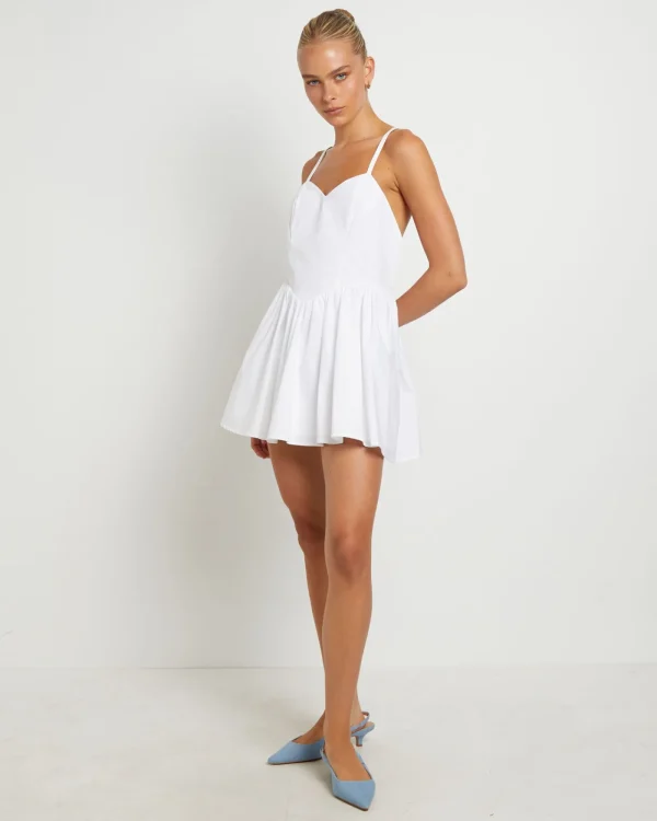 Fashion FLEUR BY BLANCA STUDIO Aurelia Mini Dress In White