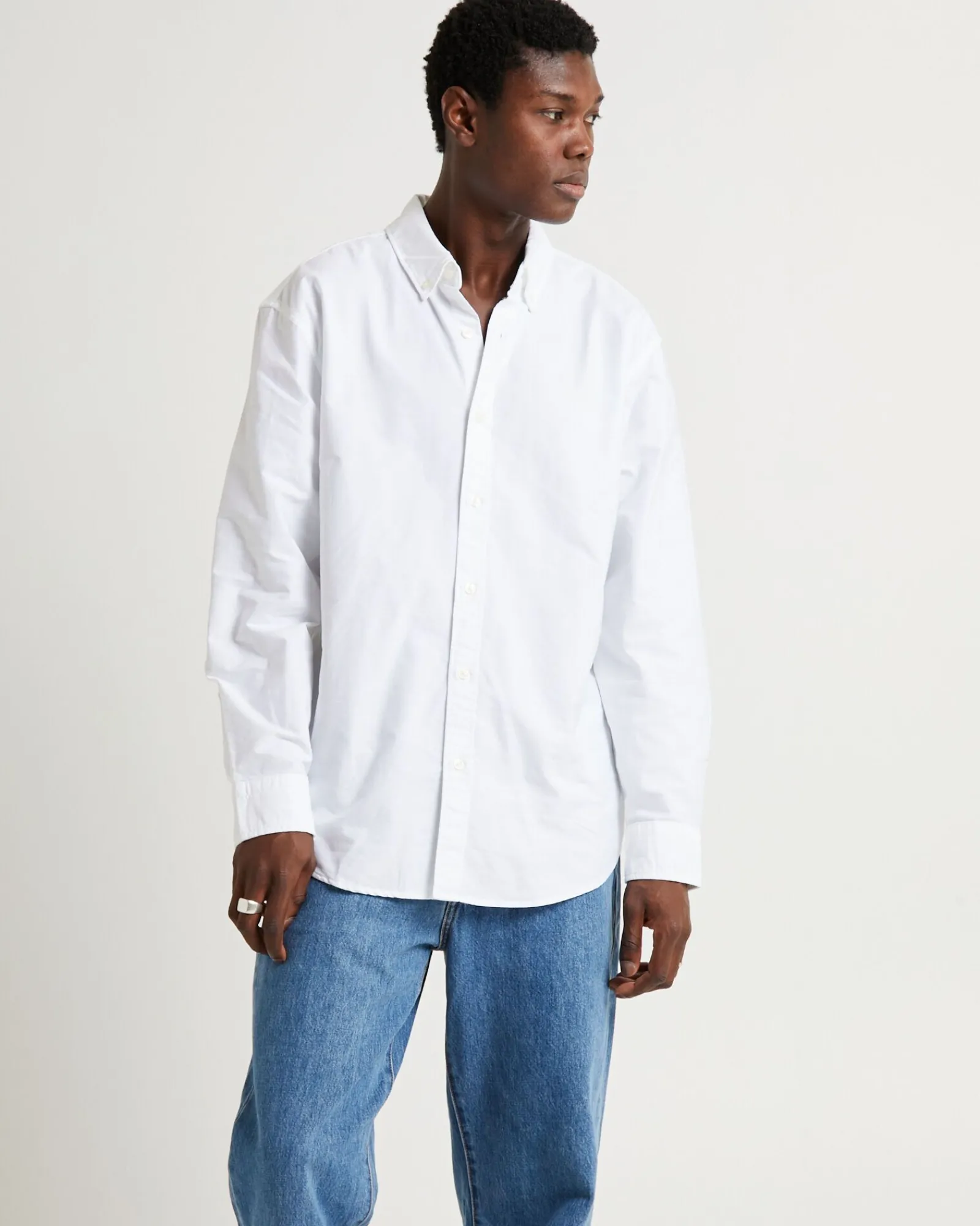 authentic_button_down_lon_0.webp Outlet LEVIS Authentic Button Down Long Sleeve Bright White