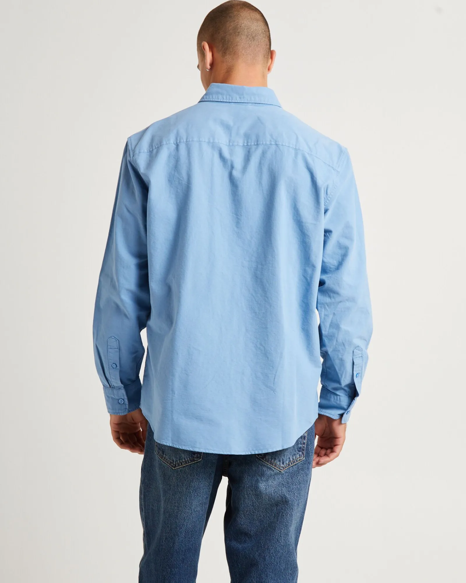authentic_button_down_lon_1-1.webp Discount LEVIS Authentic Button Down Long Sleeve Shirt Allure Blue