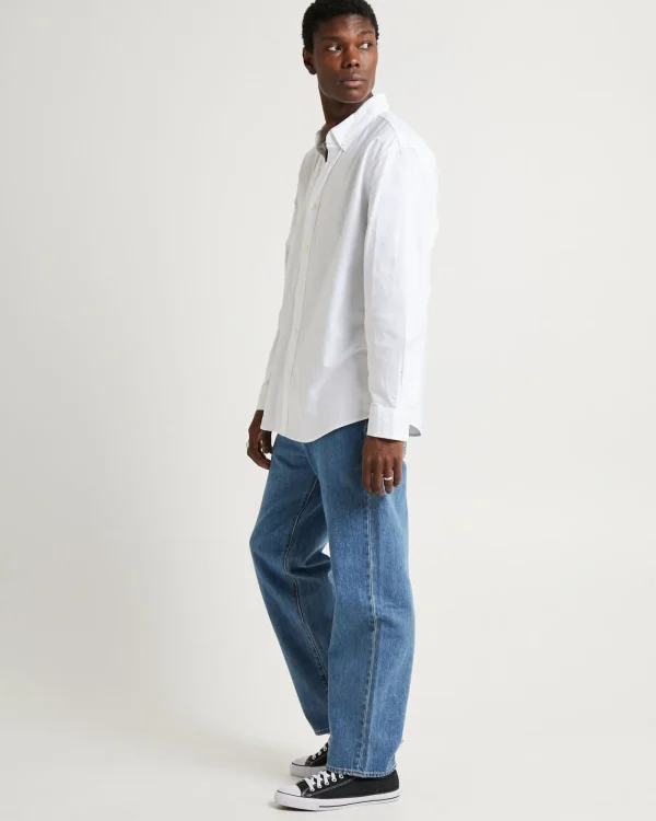 Outlet LEVIS Authentic Button Down Long Sleeve Bright White