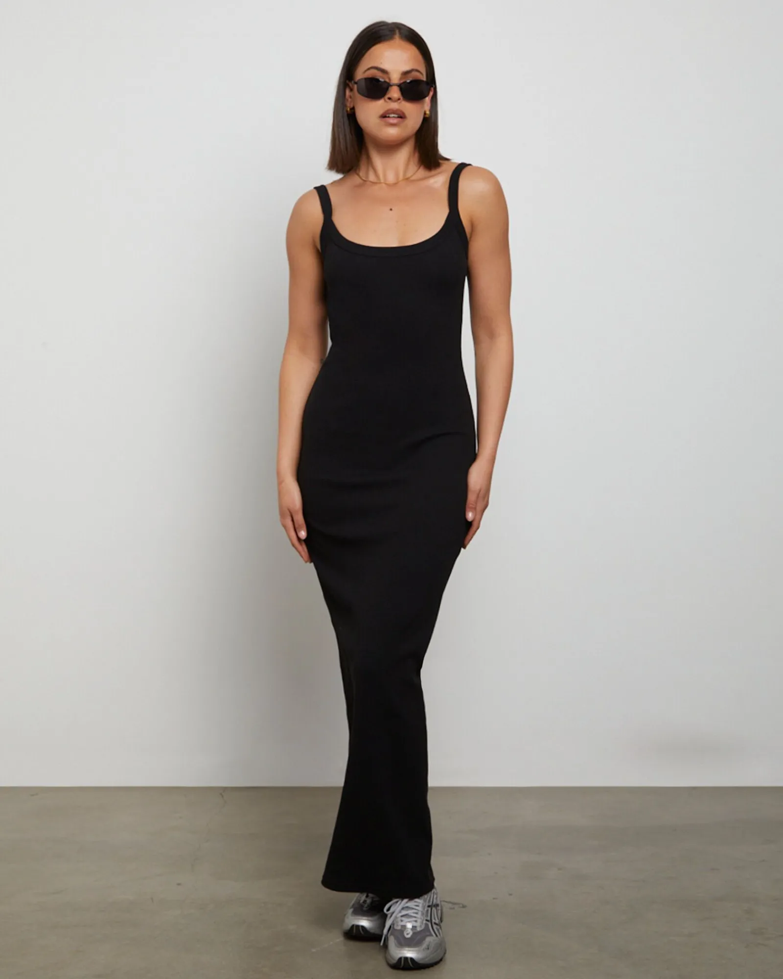 backless_midi_dress_in_bl_0.webp Discount GENERAL PANTS CO. BASICS Backless Midi Dress In Black