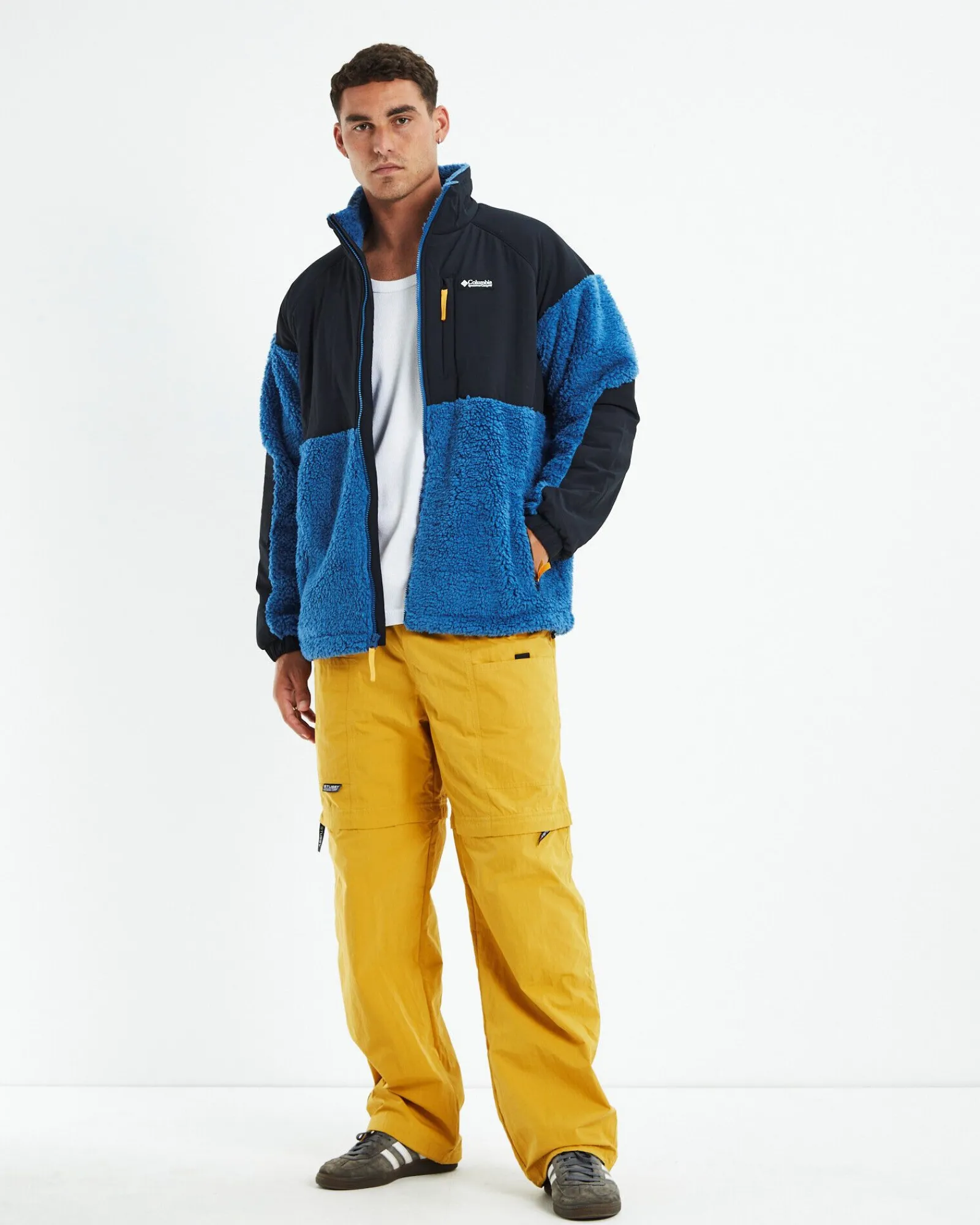 ballistic_ridge_full_zip__2.webp Outlet COLUMBIA Ballistic Ridge Full Zip Fleece Impulse Blue