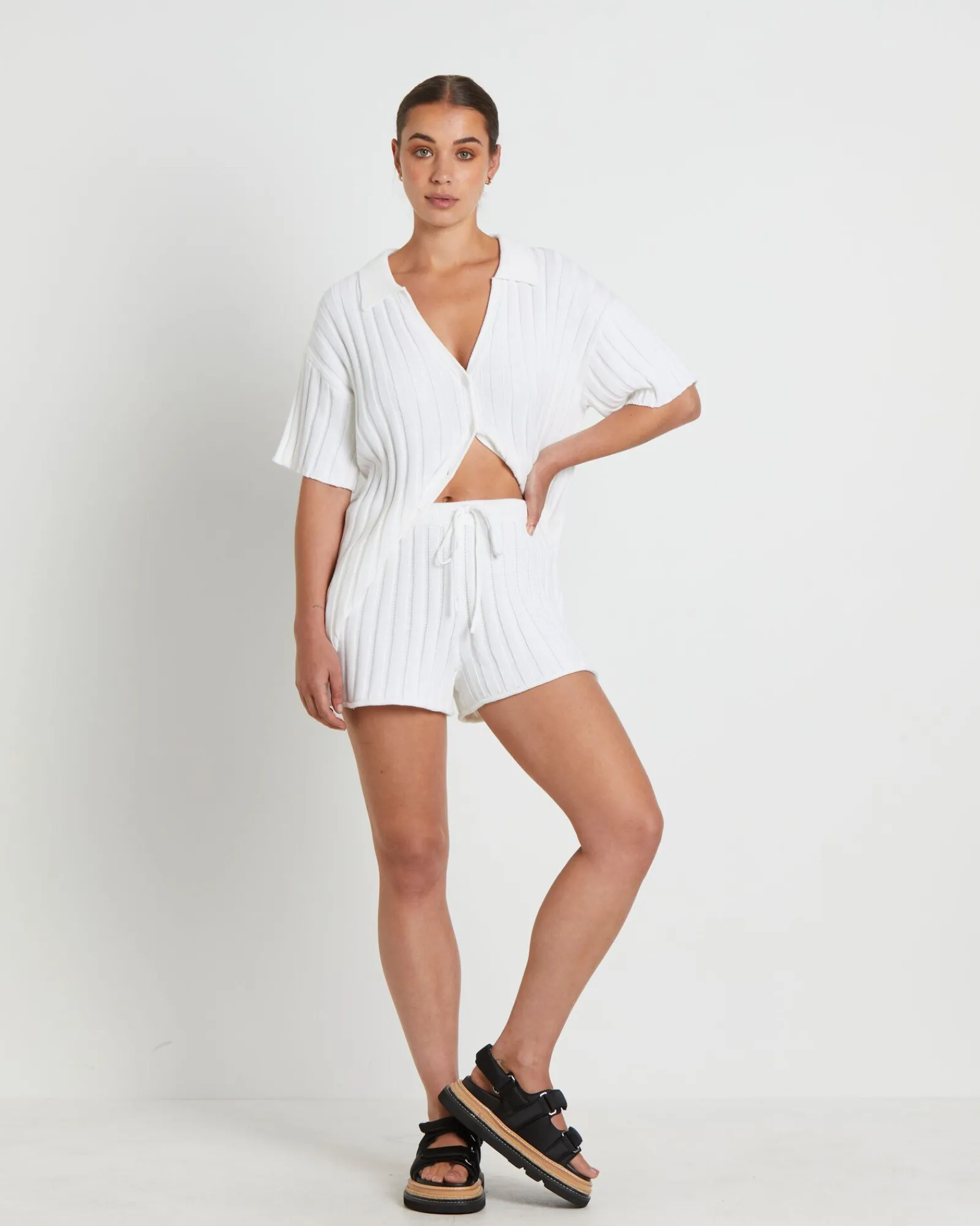 bambi_knit_shorts_in_whit_0.webp Store SUBTITLED Bambi Knit Shorts In White