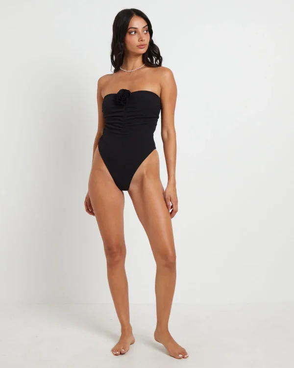 Best SUBTITLED Banksy Corsage One Piece In Black