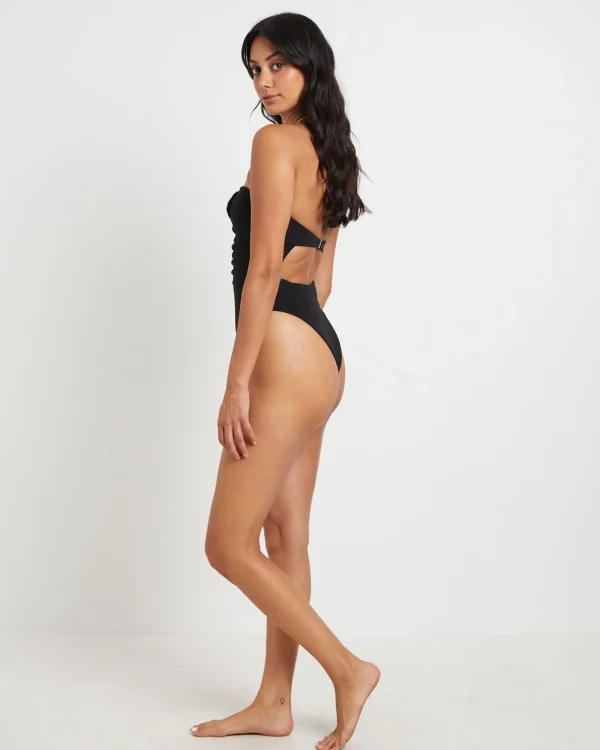 Best SUBTITLED Banksy Corsage One Piece In Black