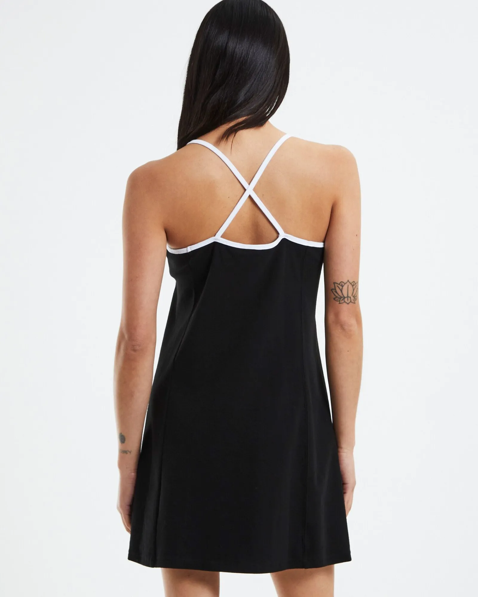 basic_oval_logo_tennis_dr_1.webp Clearance X GIRL Basic Oval Logo Tennis Dress Black