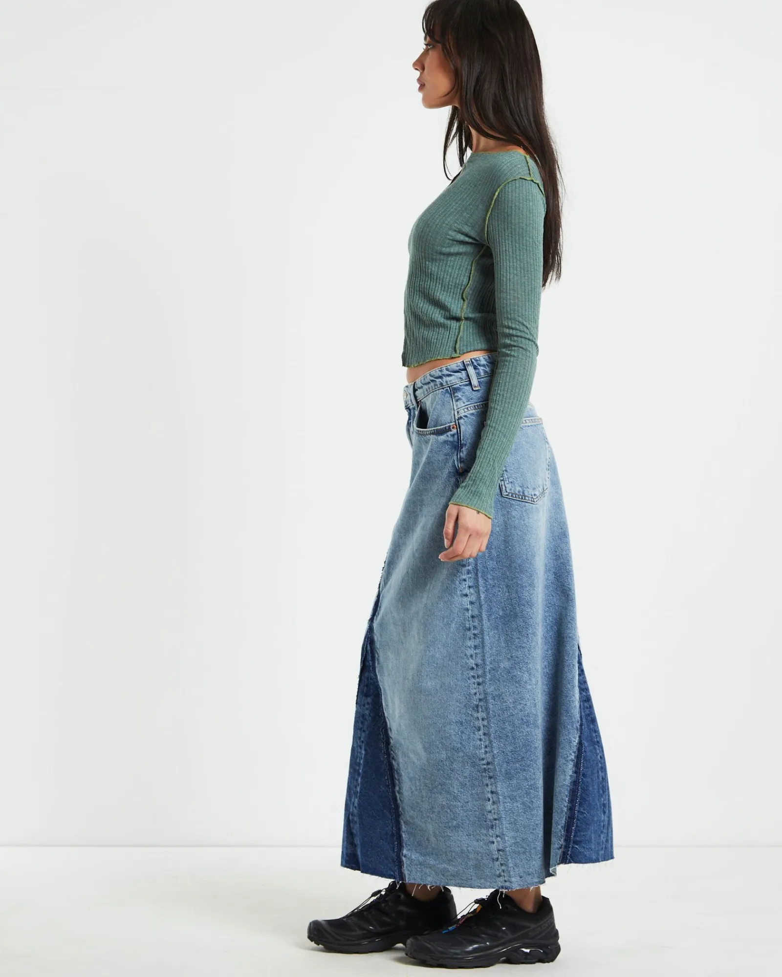 bdg_cut_out_long_sleeve_t_3.webp Cheap BDG URBAN OUTFITTERS Bdg Cut Out Long Sleeve Top Green