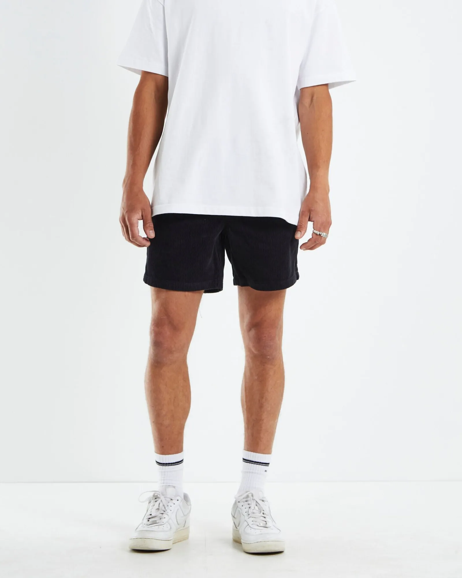 bedford_cord_shorts_black_0.webp Online INSIGHT Bedford Cord Shorts Black