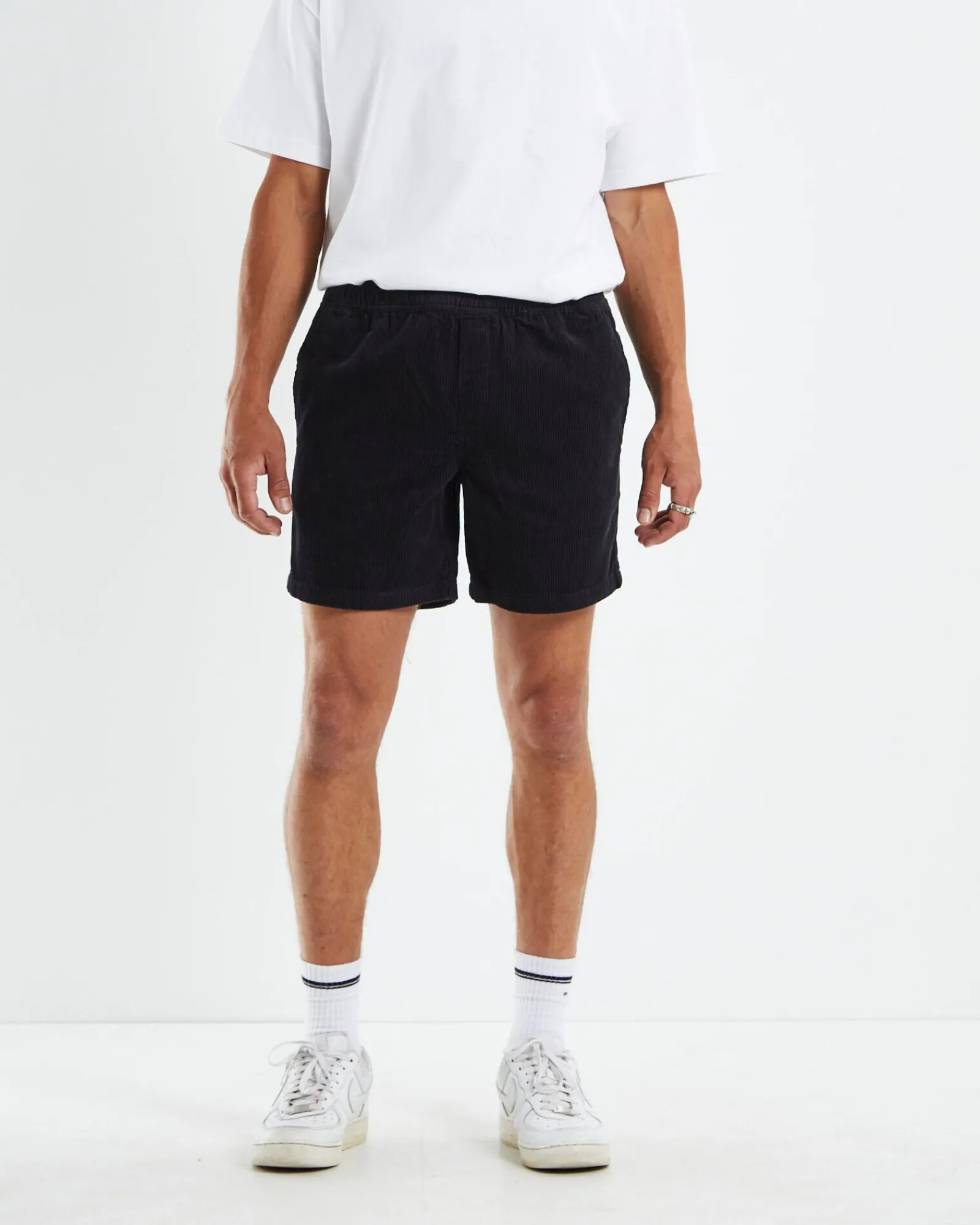 bedford_cord_shorts_black_4.webp Online INSIGHT Bedford Cord Shorts Black