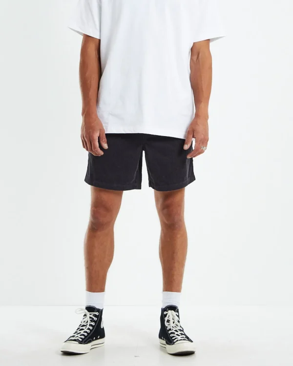Discount INSIGHT Bedford Cord Shorts Slate Grey
