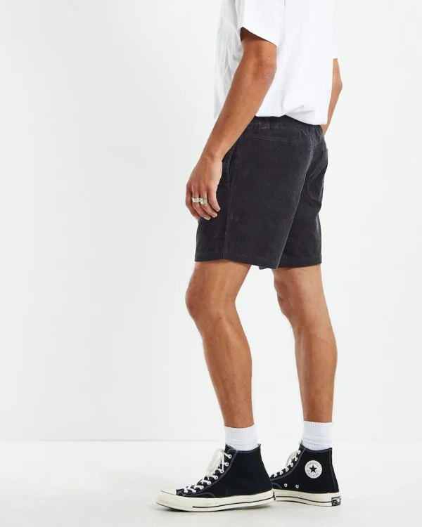 Discount INSIGHT Bedford Cord Shorts Slate Grey