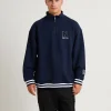 Online NAUTICA Beta 1/4 Zip Top Dark Navy