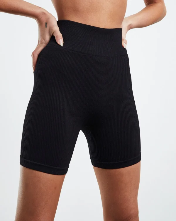 Flash Sale SUBTITLED SPORTS CLUB Bike Shorts Black