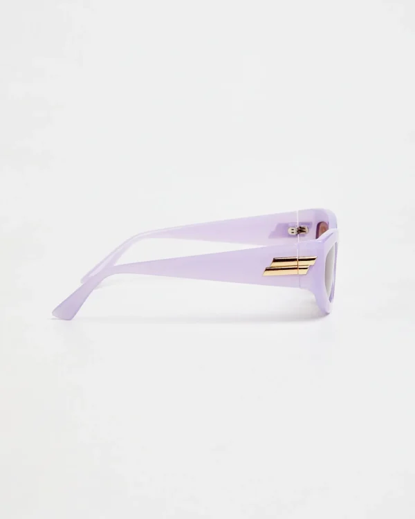 Discount INSIGHT Blake Rectangle Sunglasses In Purple