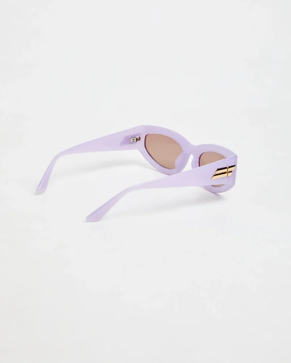 Discount INSIGHT Blake Rectangle Sunglasses In Purple