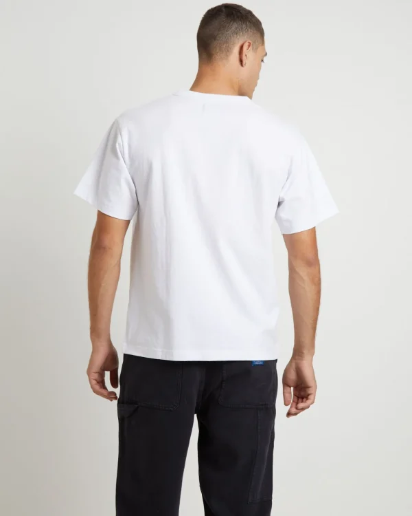 Best Sale LARRIET Blind As A Bat Short Sleeve T-Shirt In White