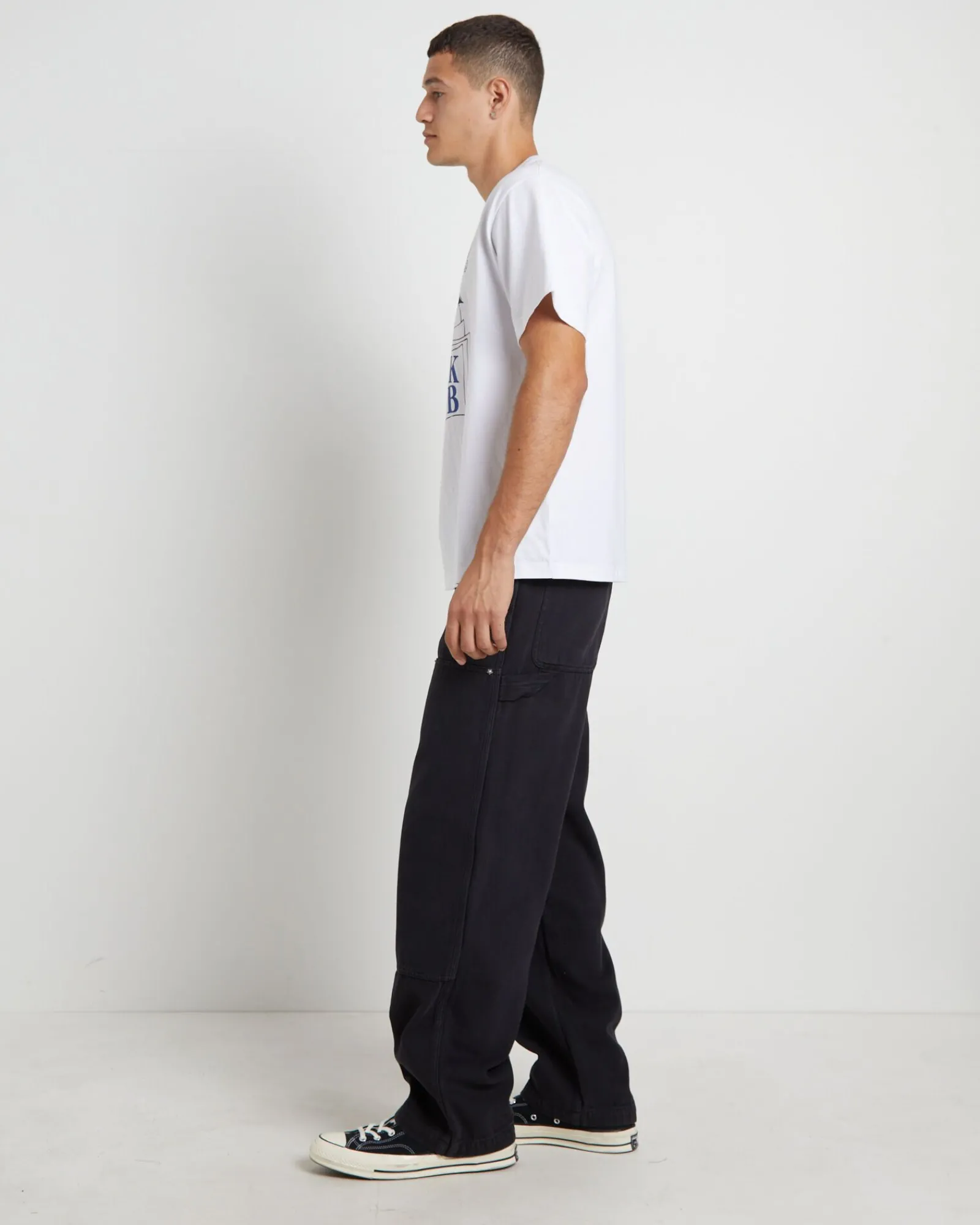 blind_as_a_bat_short_slee_2.webp Best Sale LARRIET Blind As A Bat Short Sleeve T-Shirt In White