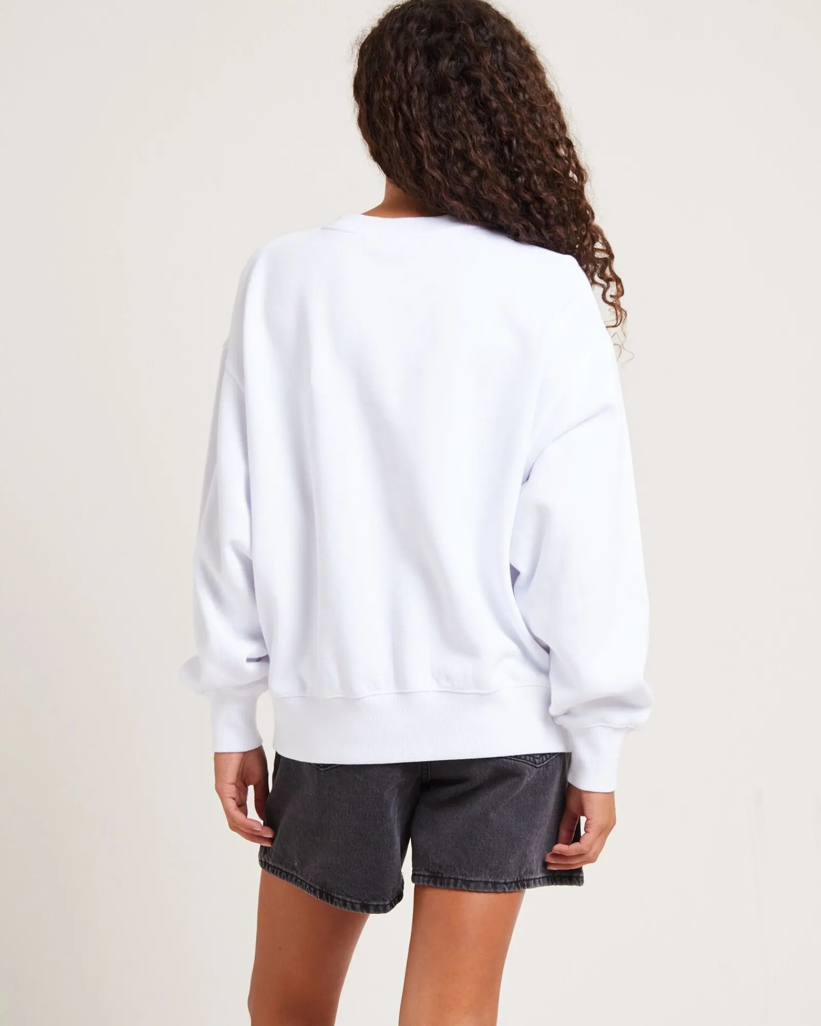 bloom_recycled_crew_neck__1.webp Clearance AFENDS Bloom Recycled Crew Neck Jumper White