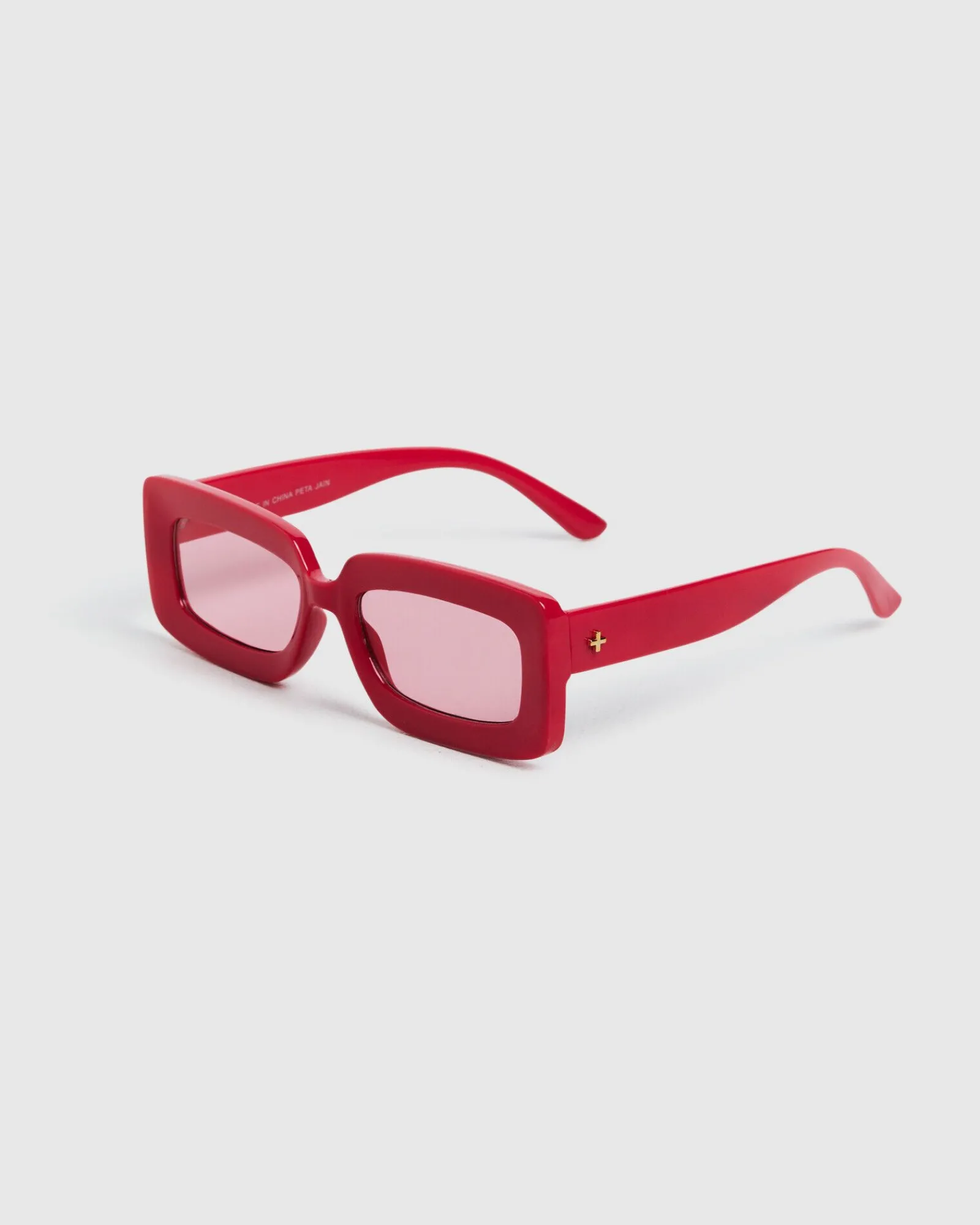 blurred_sunglasses_raspbe_2.webp Discount PETA AND JAIN Blurred Sunglasses Raspberry/Rose Tint Lens