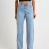 Fashion INSIGHT Bobby Baggy Dad Jeans Island Blue