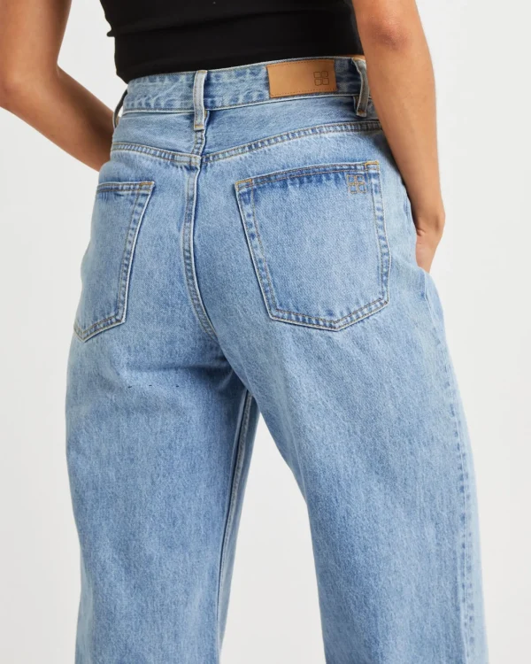 Fashion INSIGHT Bobby Baggy Dad Jeans Island Blue