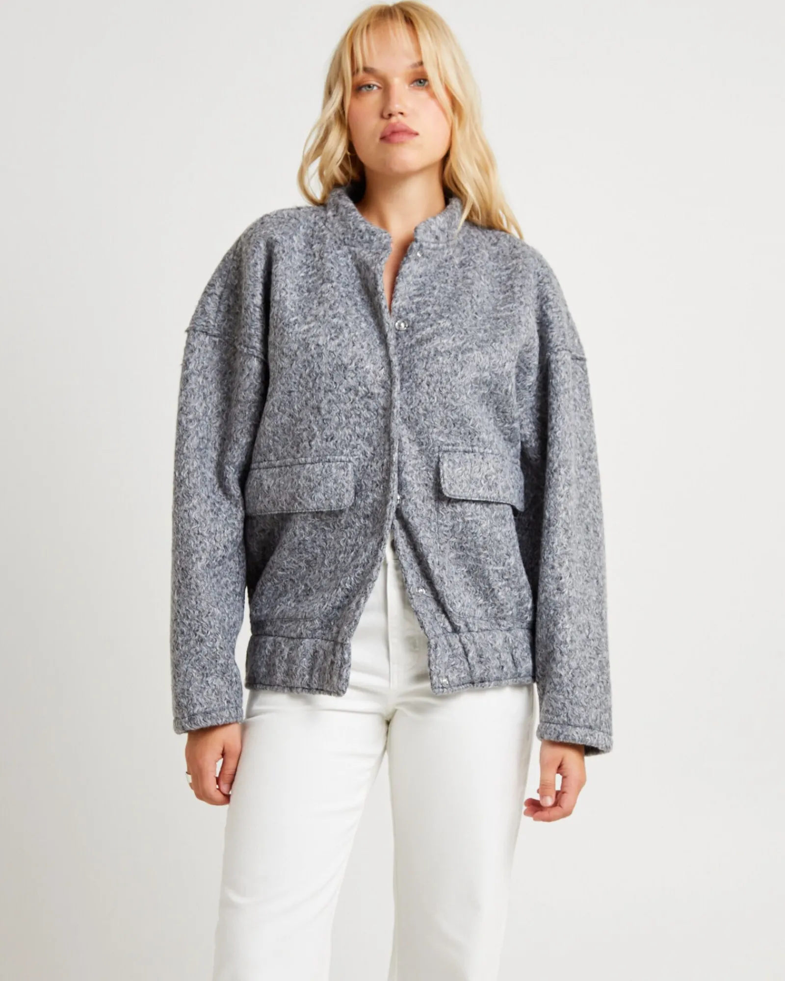boucle_bomber_jacket_0.webp Best Sale SUBTITLED Boucle Bomber Jacket