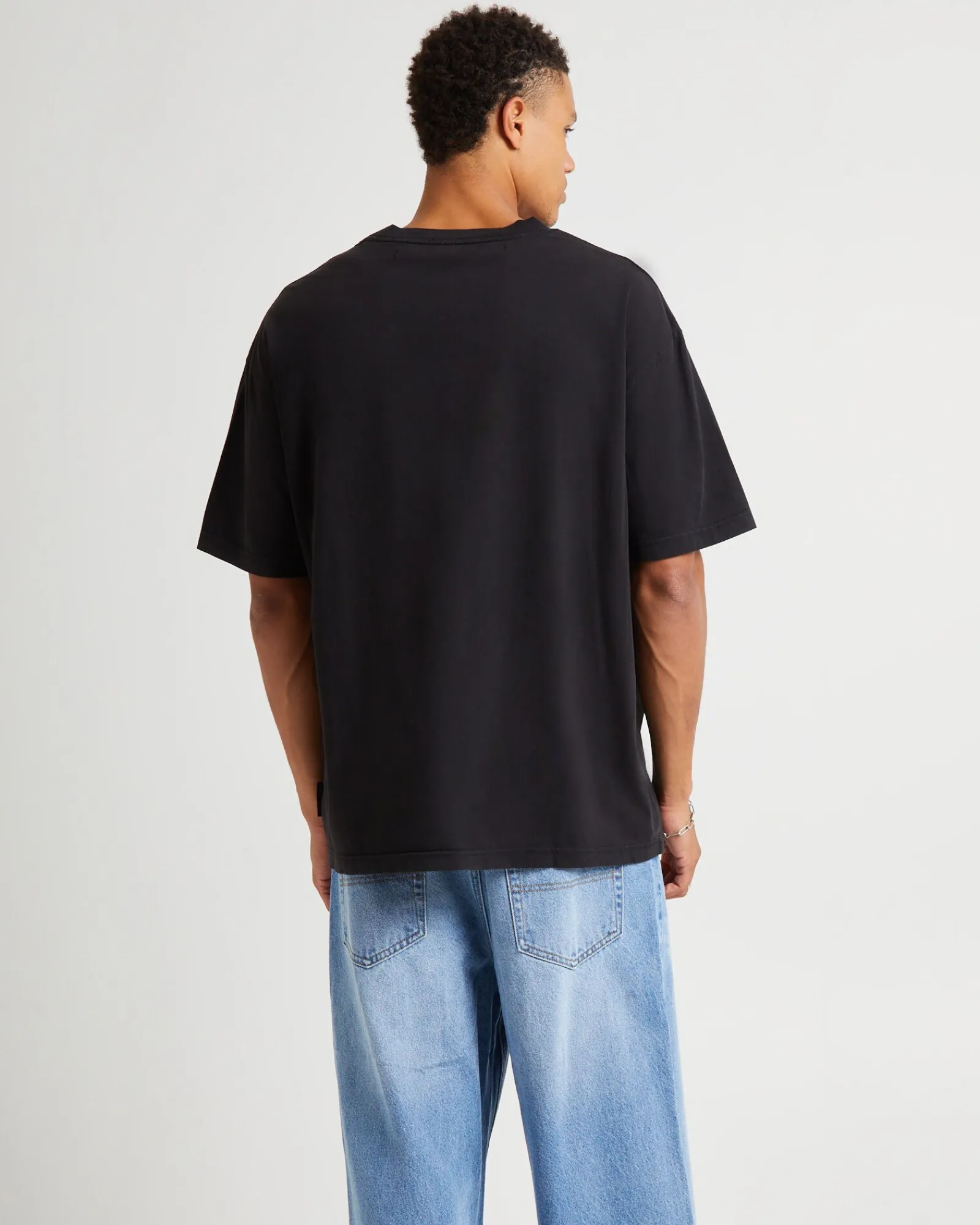 boxer_short_sleeve_tshirt_1.webp Outlet BLACK NOISE WHITE RAIN Boxer Short Sleeve T-Shirt