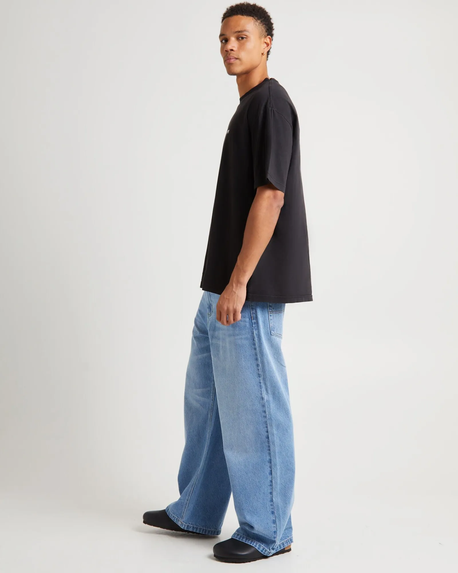 boxer_short_sleeve_tshirt_3.webp Outlet BLACK NOISE WHITE RAIN Boxer Short Sleeve T-Shirt