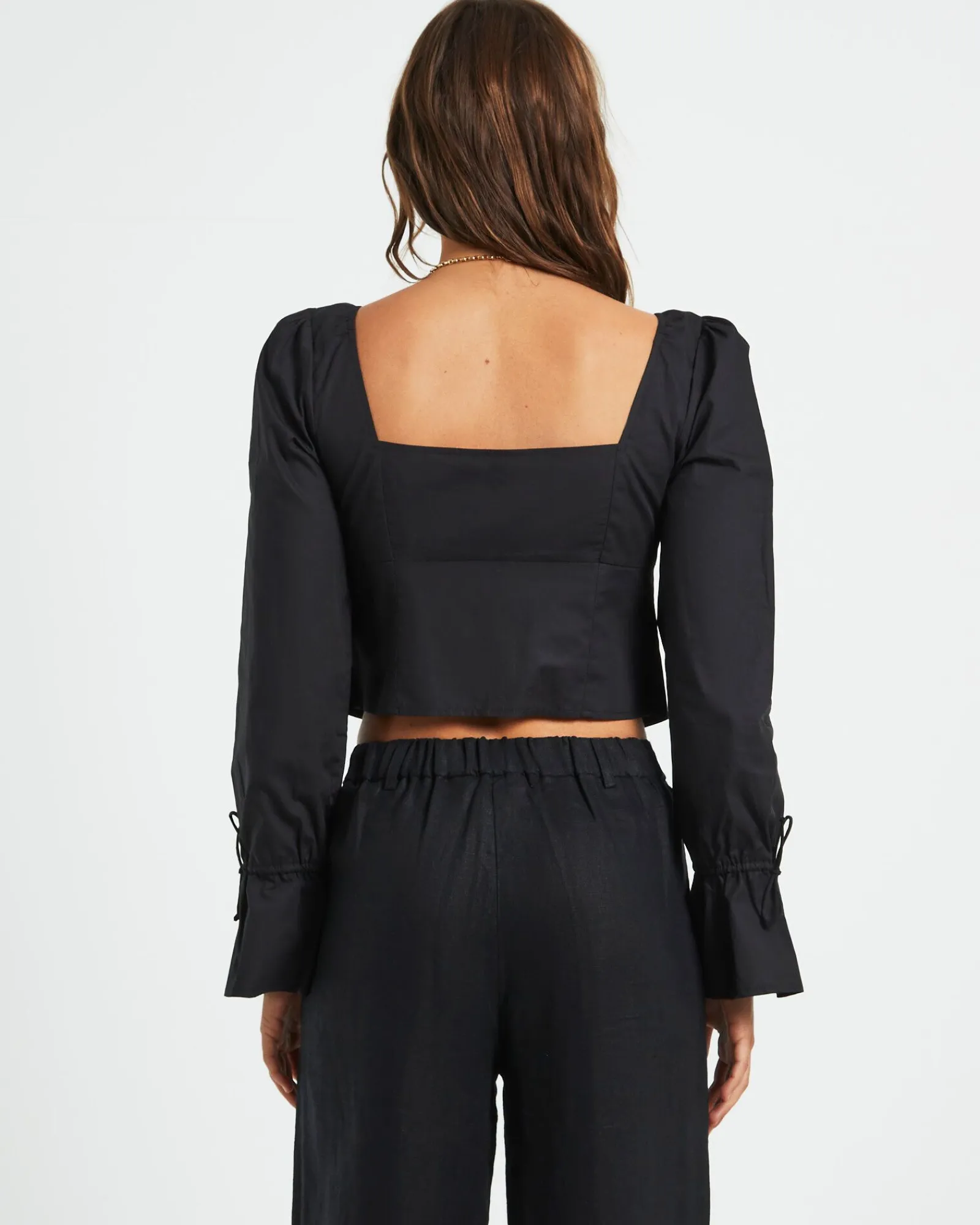 bree_poplin_button_shirt__1.webp Best SUBTITLED Bree Poplin Button Shirt In Black