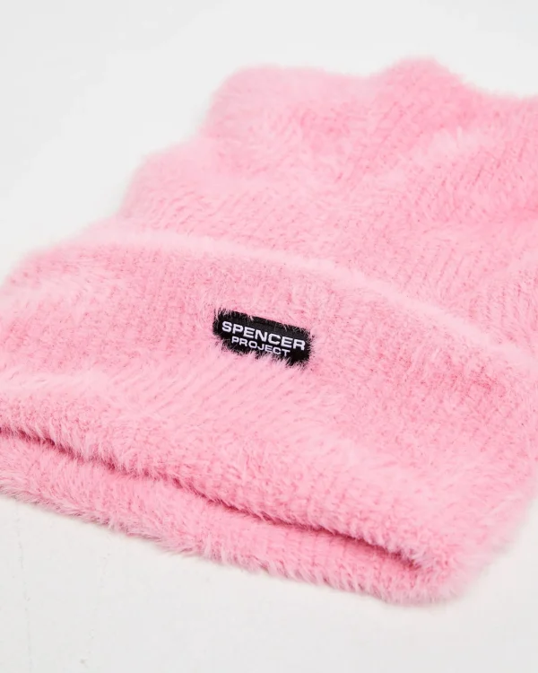 Store SPENCER PROJECT Burnside Fluffy Beanie Pink