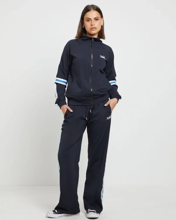 Fashion X GIRL Butterfly Trackpants In Black