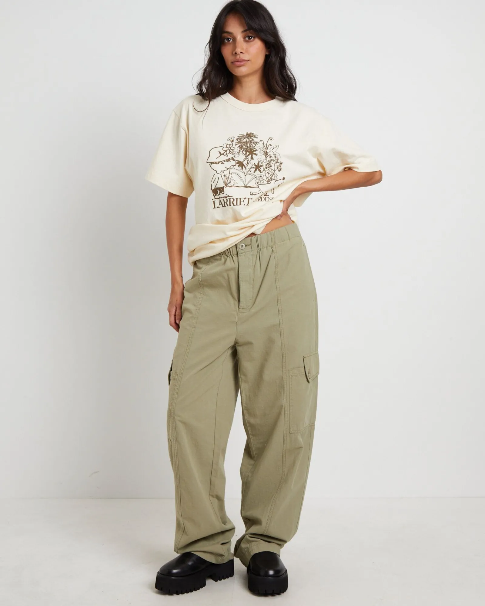 cargo_pants_in_sage_2.webp New LARRIET Cargo Pants In Sage
