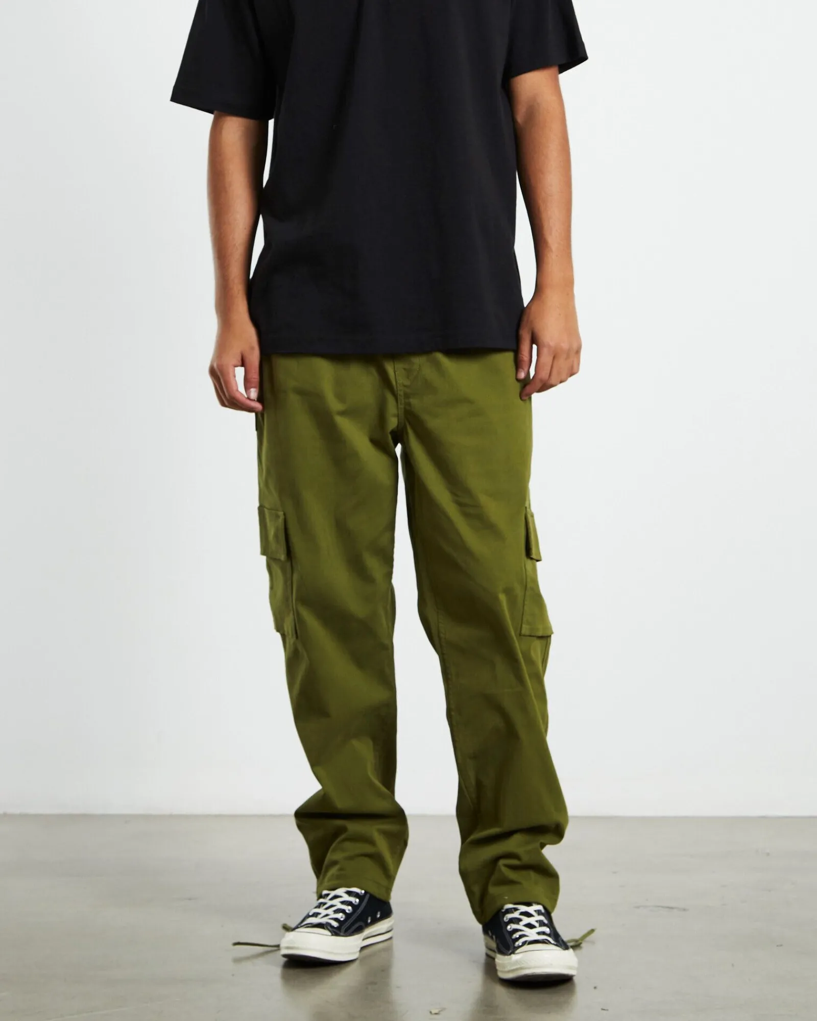 cargo_pants_olive_green_0.webp Clearance TAIKAN Cargo Pants Olive Green